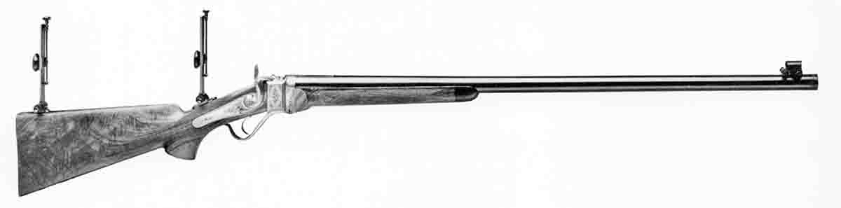A masterpiece of the gunmaker’s art, an 1877 Sharps Long Range rifle by Ed Webber.